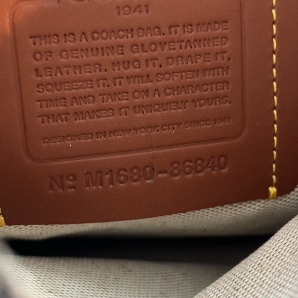 Coach Suede Fringe Turnlock Clutch 86480 - Picture 11 of 14